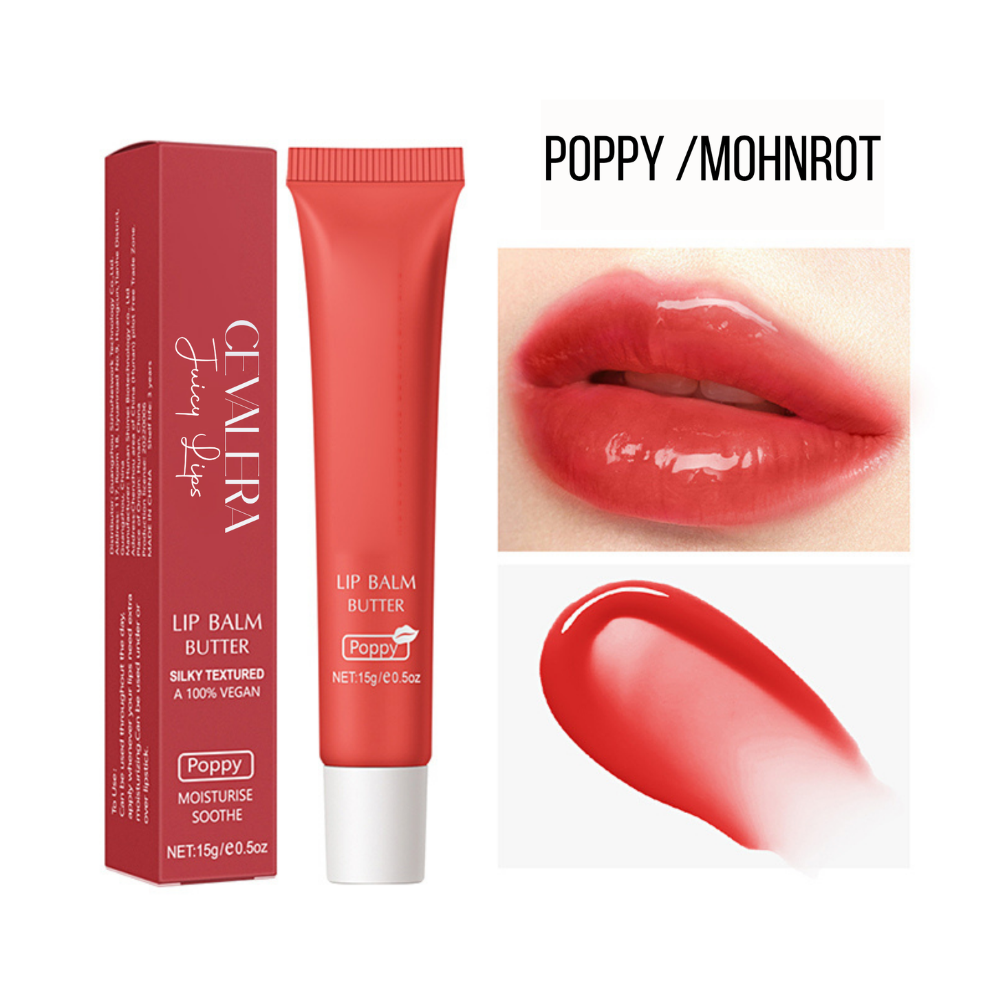 2er SET Pflege Cevalera Lip Butter