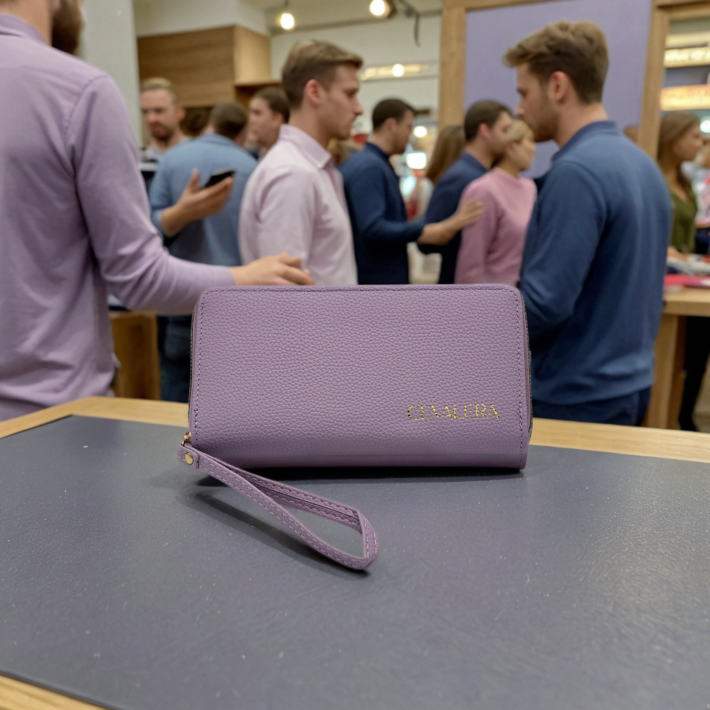 Celavera Elegante Lange Damengeldbörse